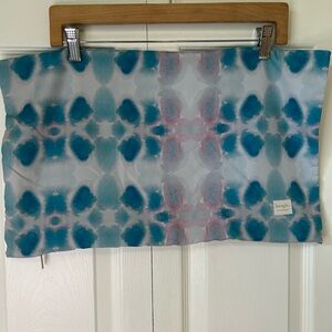 Bungalow 360 Blue and Pink Patterned Fabric